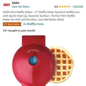 Waffle maker-mini
